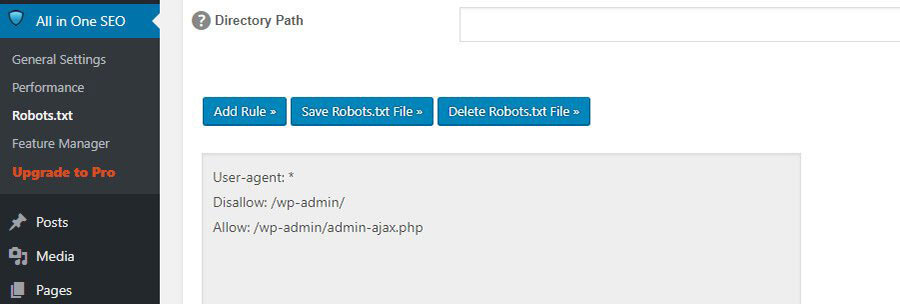 What is the Robots.txt file? Instructions for creating standard SEO Robots.txt file 26 The robots.txt file is grayed out and not for you to edit