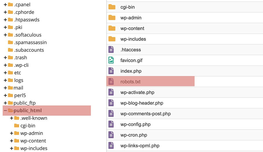 What is the Robots.txt file? Instructions for creating standard SEO Robots.txt file 17 Location of robots.txt file on wordpress website