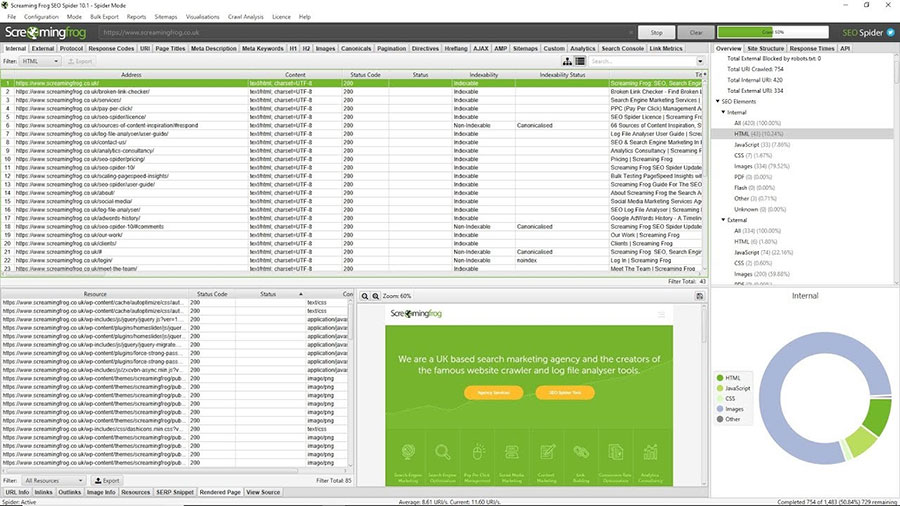 What is Audit Content? Detailed step-by-step instructions for Content Audit 21 Screening Frog tool to help audit content
